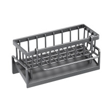Suport de scurgere pentru bucătărie 23x10.7x9.4cm, organizator de depozitare pentru blat, pentru chiuvetă, burete de vase, material plastic cu