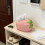 Boîte à mouchoirs rose décorative en forme de fraise 6