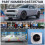 For  04672971AB Front View Camera 360 Degree Camera Rearview Mirror Camera 360 Surround Camera 3