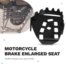 Motorcycle Foot Brake Lever Pedal Enlarge Rear Brake Peg Pad Extender for  Scrambler 400 800 Black