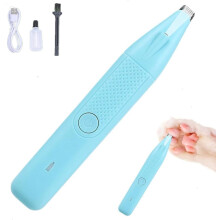 Electric Foot & Pet Hair Trimmer, Low-Noise Dog Grooming Clippers with R-Angle Cutter, Safe for Long Hair – Compatible with Pet Use
