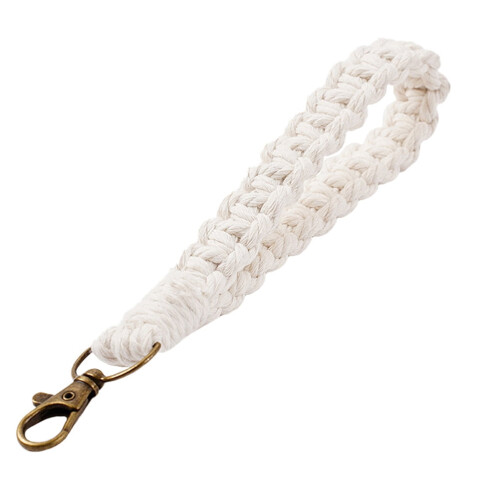 Llavero de muñeca práctico, cordón para llaves, útil correa para la muñeca