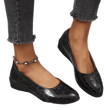 Mocassins femininos sem cadarço, confortáveis, respiráveis e antiderrapantes.