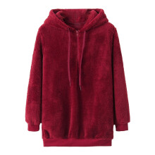 Veste d'hiver Sherpa pour femme, pull à fermeture éclair 1/4, polaire double face, à capuche, coupe ample, tailles S à 4XL, idéale pour les