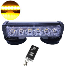 Voimakas magneettinen vilkkuva LED-varoitusvalopalkki kaukosäätimellä, 4 tilaa, yhteensopiva autojen kanssa
