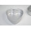 Conjunto de 3 formas de bolo em formato de coração, forma de alumínio de 15 cm (6 polegadas) em formato de coração, para casamentos, festas, 3