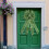 St. Patrick's Day Green Bow with Irish Print Decoration 4