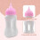 Set di 4 bambole magiche a forma di U Dottles e ciuccio, giocattoli per bambini 3