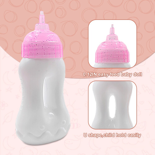 Set di 4 bambole magiche a forma di U Dottles e ciuccio, giocattoli per bambini 2
