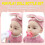Set di 4 bambole magiche a forma di U Dottles e ciuccio, giocattoli per bambini 4
