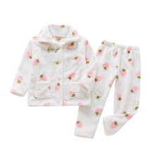 Pijamas para bebés y niños pequeños, pijamas de franela para mantener el calor, ropa de dormir para niños.