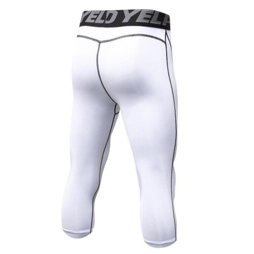 Ανδρικά Κολάν Συμπίεσης 3/46 Fitness Base Layer Γρήγορο Στέγνωμα Αθλητικά Κολάν Παντελόνια 1