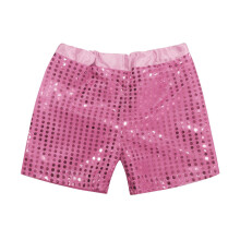 Pailletten-Shorts für Mädchen, Kleinkinder, Jungen, Glitzernde Pailletten-Shorts mit elastischem Bund, Kinder-Halloween-Geburtstagsparty-Hosen, 3-4
