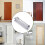 Anti Slam Door Hinge Security Bar Protector Automatic Closer 6