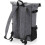 BagBase (One Size, Grey Marl/Black) Bagbase Roll Top Backpack 2
