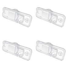 4X Auto Achteruitrijcamera Beugel Achteruitrijcamera Cover Case Beugel voor Azera Creta Ix25 Grand SantaFe Grandeur