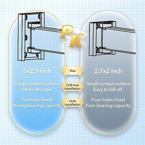 Wall-Mounted Folding Clothes Drying Rack – 3-Pole, 1