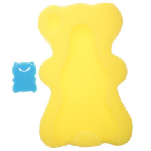 Baby Bath Sponge Cushion for Newborns – Soft NonSlip Infant Bathtub Support Pad