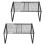 Space Saving Closet Organizers Shelf Set With Nonslip Edges-1 1