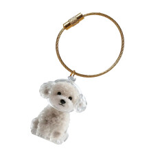 Vitrine commémorative claire de porte-clés de-Mignon nounours