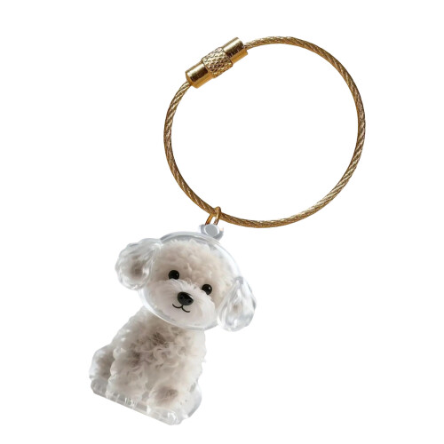 Vitrine commémorative claire de porte-clés de-Mignon nounours