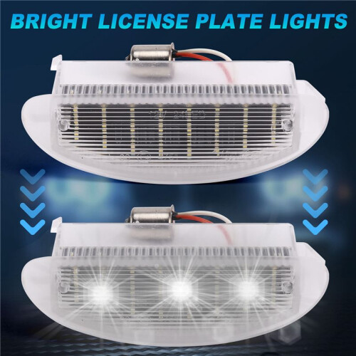 Luce Targa per Auto per  Clio MK2 1998-2006 Twingo 1993-2007 Luce Targa 1