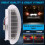 Luce Targa per Auto per  Clio MK2 1998-2006 Twingo 1993-2007 Luce Targa 4