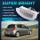 Luce Targa per Auto per  Clio MK2 1998-2006 Twingo 1993-2007 Luce Targa 3