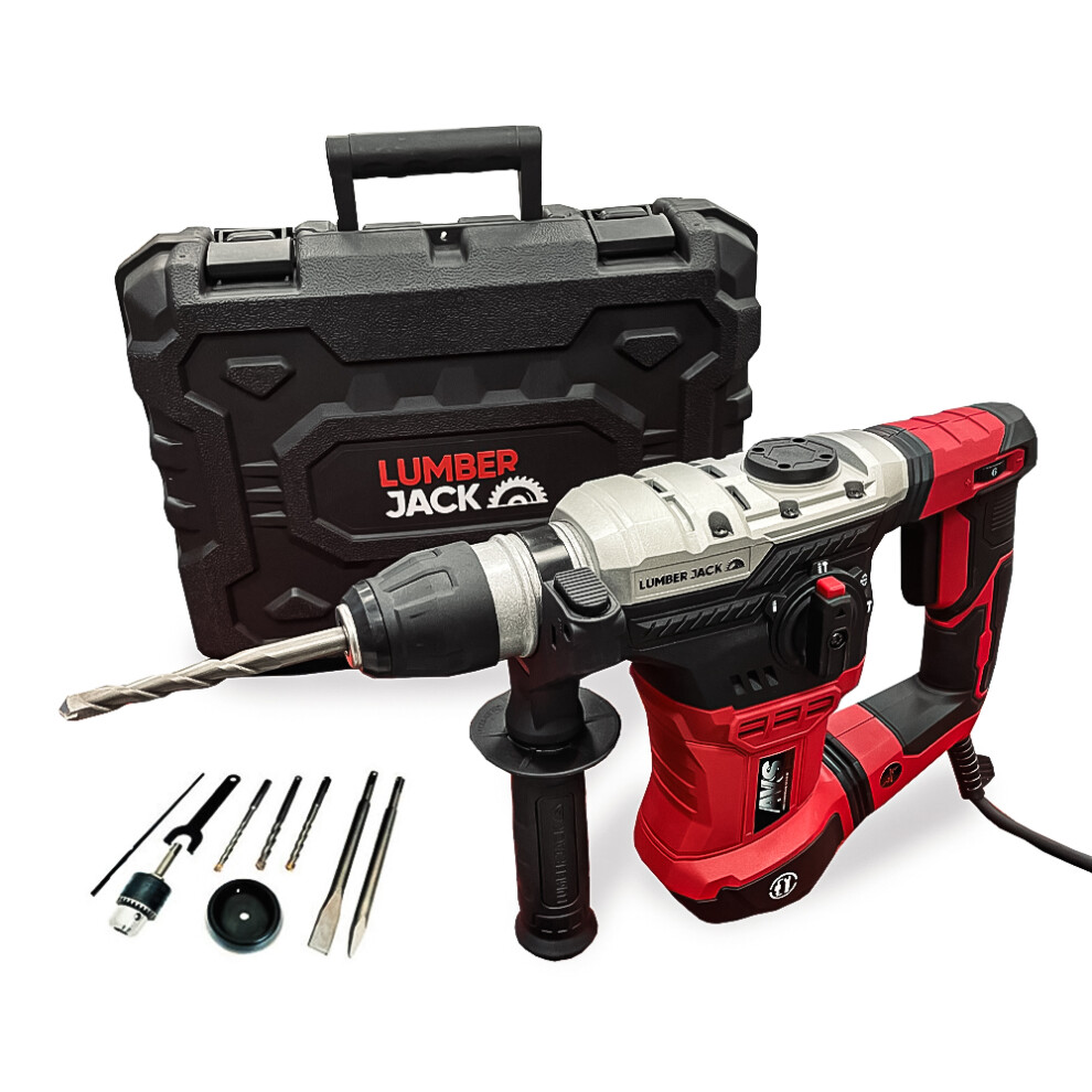 Lumberjack Tools Lumberjack Rotary Hammer Drill Sds Plus 240V