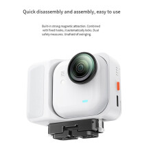 For  GO UItra Magnetic Quick Release Base Aluminum Alloy Camera Adapter for Sports Cameras Enhanced Stability