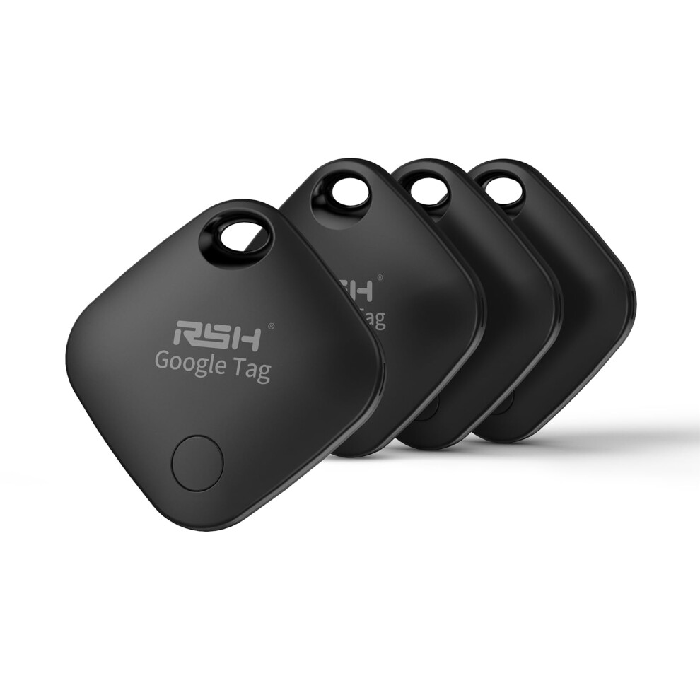 Bluetooth Luggage Tracker 4 Pack For Android Compatible With Google Find My, Replaceable Battery, Loud Alert 9771547169505