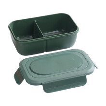 Bento Box, vhodný do mikrovlnnej rúry, 2-priehradkový, nepriepustný