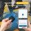 Bluetooth Luggage Tracker 4 Pack for Android compatible with Google Find My, Replaceable Battery, Loud Alert 2