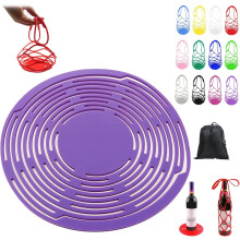 Bolsa organizadora de cocina de silicona – Multiusos para vino y frutas y verduras