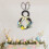 Easter bunny wreath with eggs rattan berries 12 inch 5