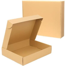 30 Pack 10x8x2 Brown Shipping Boxes Medium, Corrugated Cardboard Boxes for Packaging Small Business