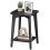 MAEZO 2-Tier Side Table Honey Brown 3