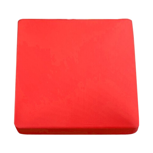 Stretch Square Tablecloth 86 x 86 cm Polyester Red 1