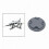Model Display Making Painting Tool Model Plane Accessories Easy to Use Gray Rotate Base 8