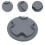 Model Display Making Painting Tool Model Plane Accessories Easy to Use Gray Rotate Base 6
