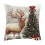 Fodere per cuscini natalizie con design rustico 18x18 2