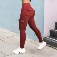 lulshou női jóganadrág, magas derekú, nagy rugalmasságú, zsebes jóganadrág, női edző-futó jóga leggings