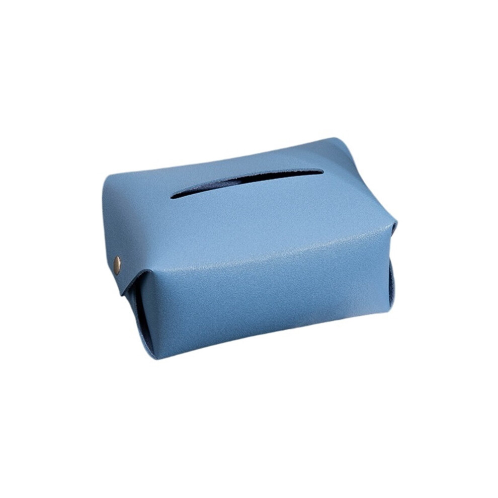2Pcs Car Tissue Holder, Pu Leather Backseat Tissue Case Holder For Car, Sun Visor Napkin Holder, Sun Visor Mask Holder 9357860833363