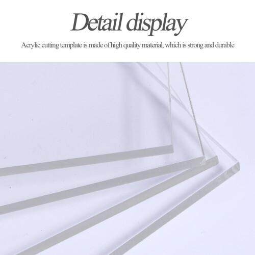 4Pcs Blank Stencil Sheets for Making Stencils 1