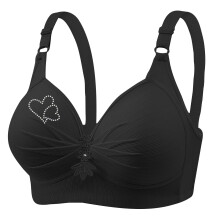 Sujetadores de tallas grandes para mujer con estampado, sujetadores de uso diario sin aros, tallas XS-4XL.