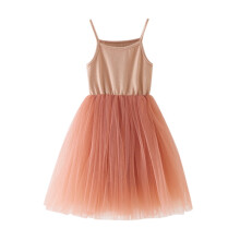 Rochie florală pentru bebeluși, rochie tutu din bumbac, rochie tutu din tul, rochie fără mâneci cu bretele pentru fete, pentru 12-24 luni