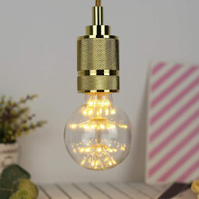 Ampoule LED Edison, ampoule décorative LED effet feu d'artifice, ampoule à filament LED, globe décoratif E27AC85-265V 2300K