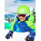 1 ζευγάρι παιδικά χειμερινά γάντια αδιάβροχα γάντια χιονιού για σκι σε χιόνι 2