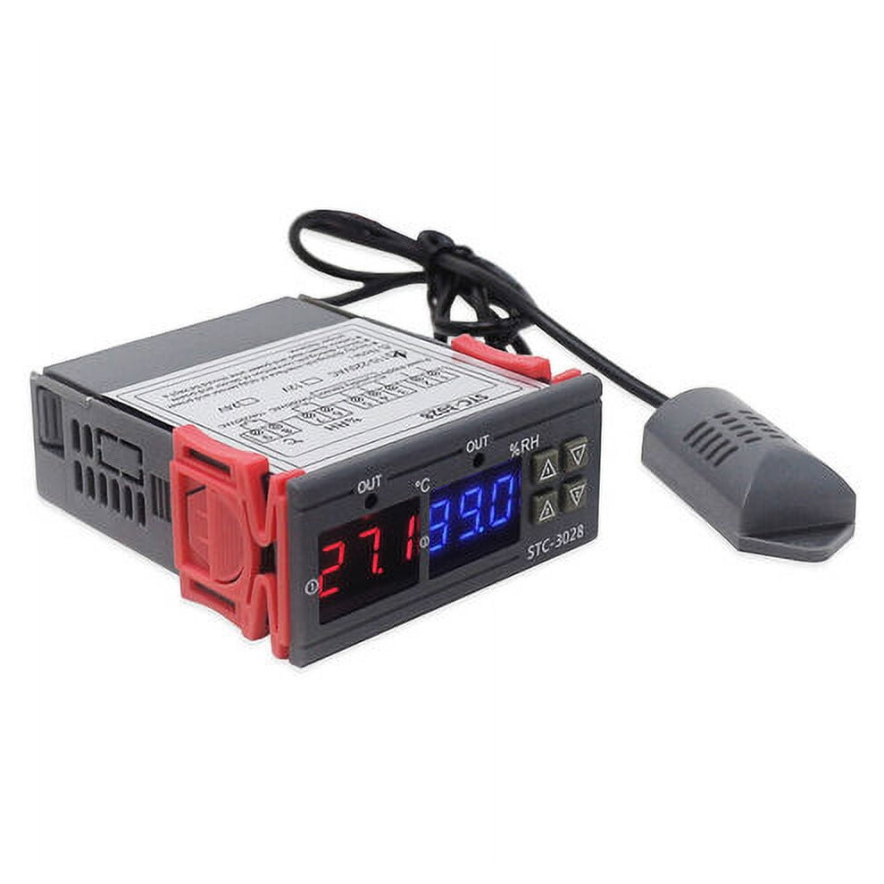 Stc-3028 Temperature And Humidity Controller Digital Display Temperature And Humidity Controller 110-220 V 0Iqpsxzlcf9 9180479028352