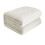 Faux Fur Throw Blanket Soft Thick Double Layer White 2